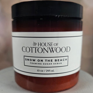 SNOW ON THE BEACH FOAMING SUGAR SCRUB
