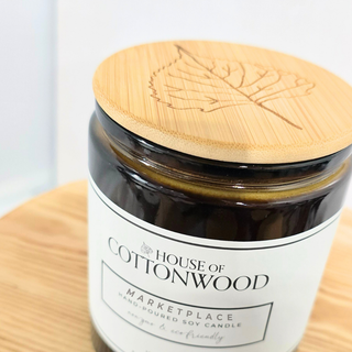 MARKETPLACE HAND POURED SOY CANDLE 8oz