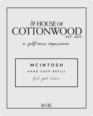 MCINTOSH FOAMING HAND SOAP REFILL