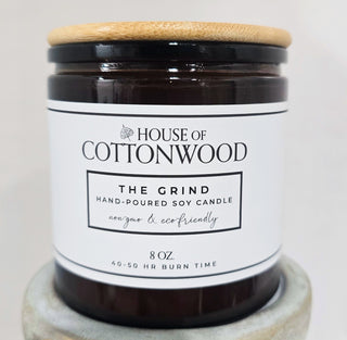 THE GRIND HAND POURED SOY CANDLE 8oz
