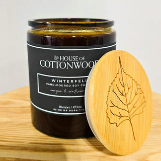 WINTERFELL HAND POURED SOY CANDLE 16oz